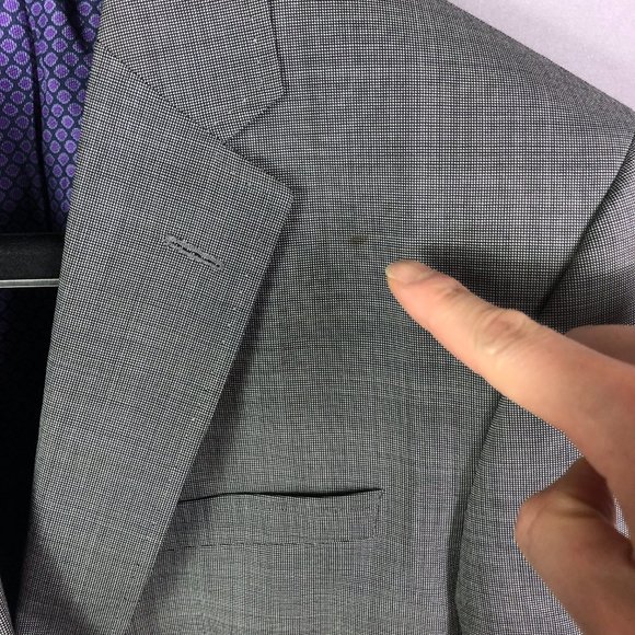 Ted Baker London Jay CT Texture Suit Jacket Size 42L - Picture 11 of 11